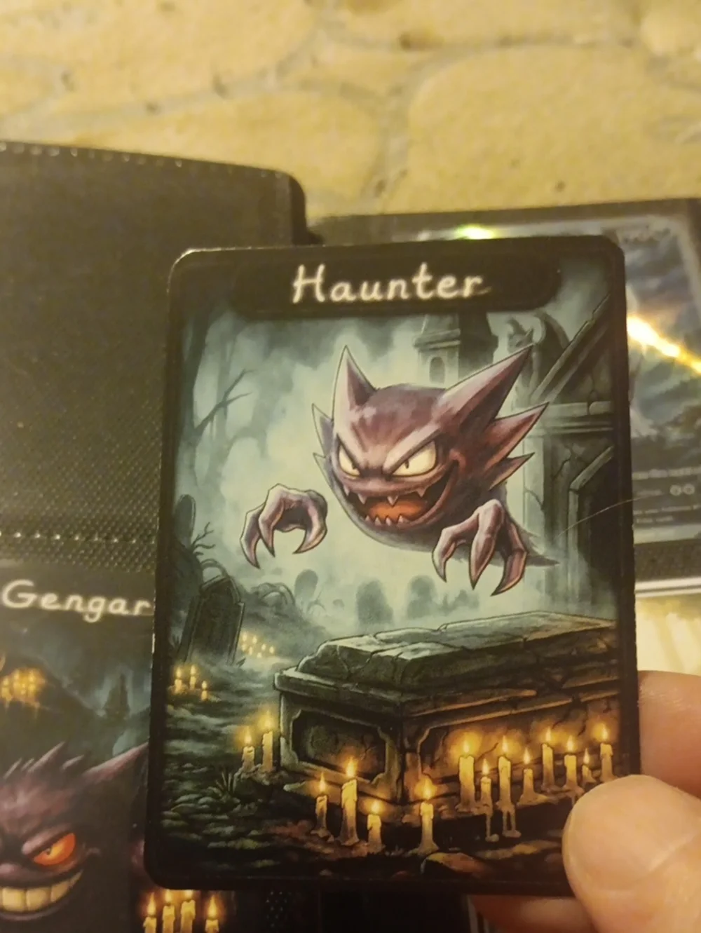 Haunter Collectible Game Card - Purple